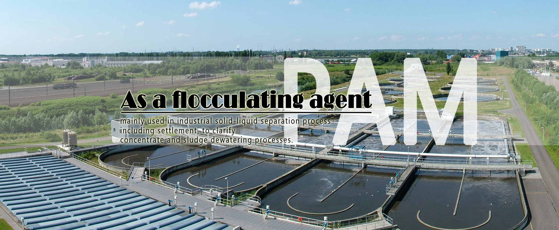 wastewater treatment polyacrylamide flocculant